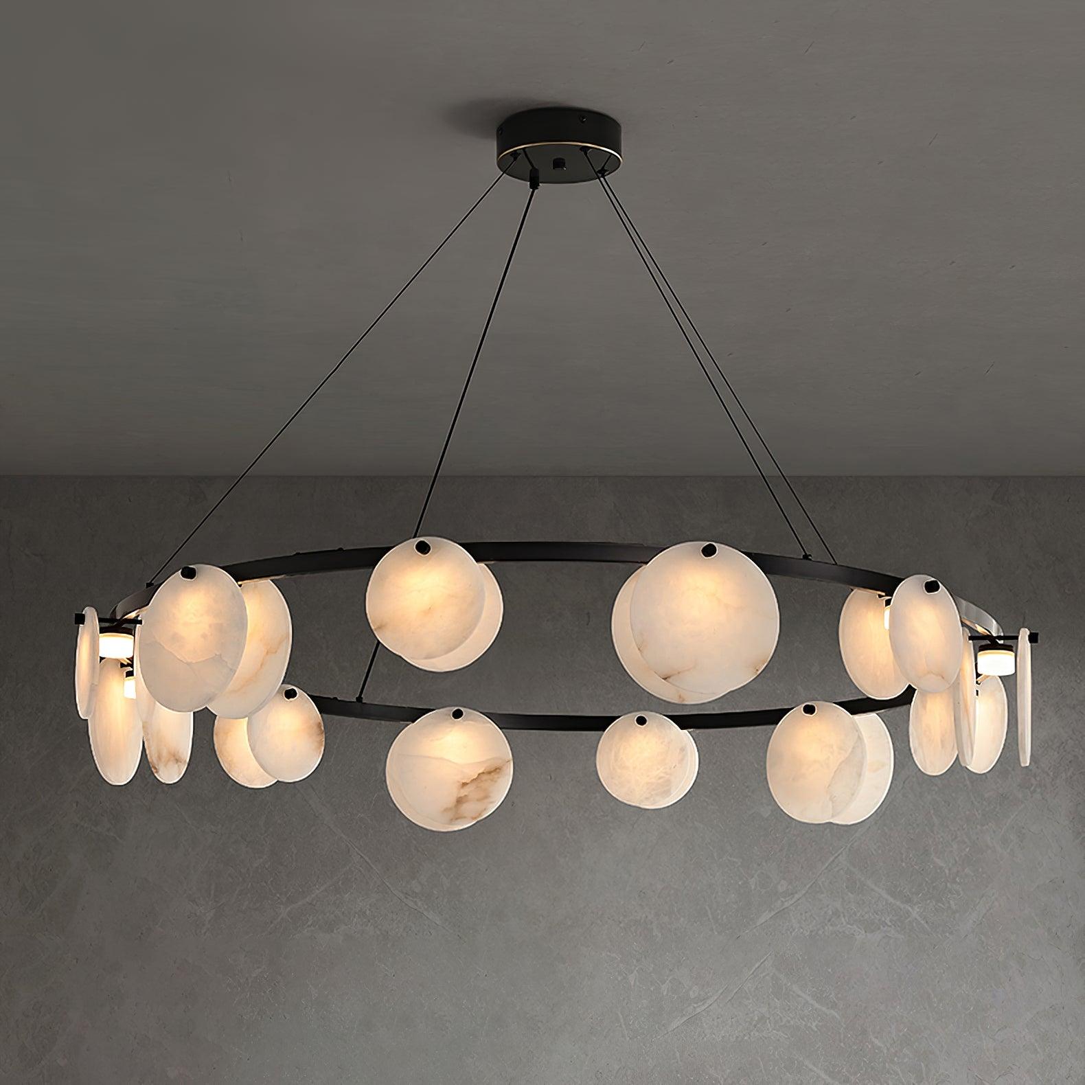 Olveneth Alabaster Chandelier