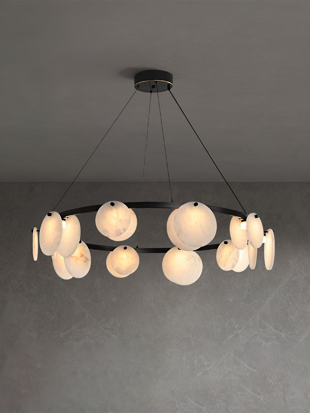 Olveneth Alabaster Chandelier