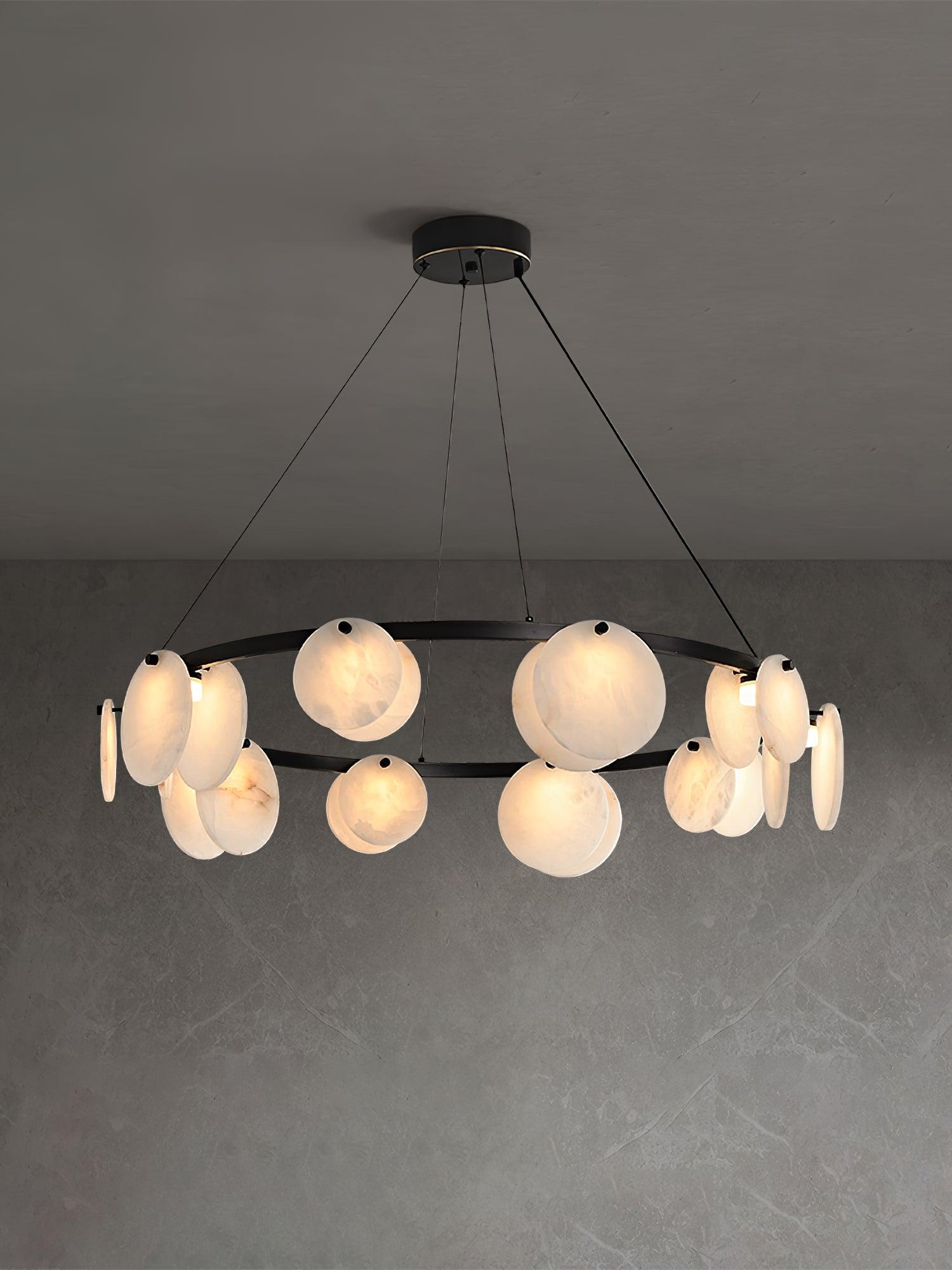 Olveneth Alabaster Chandelier
