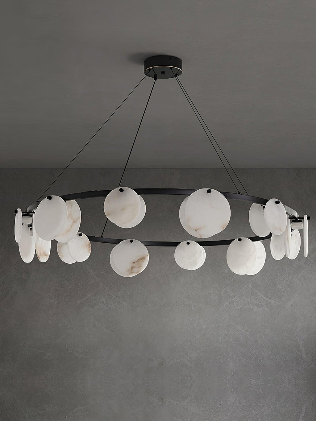 Olveneth Alabaster Chandelier