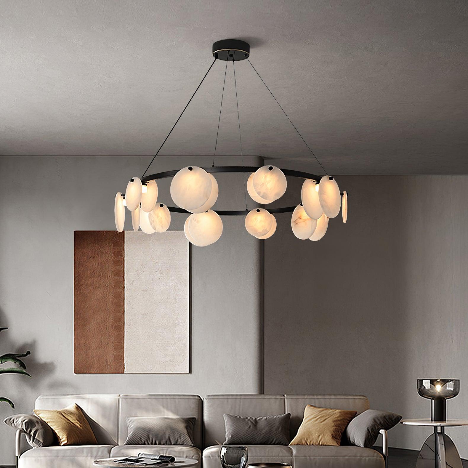 Olveneth Alabaster Chandelier