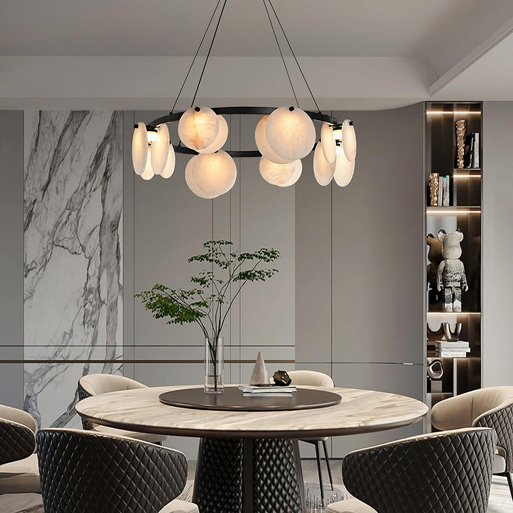 Olveneth Alabaster Chandelier
