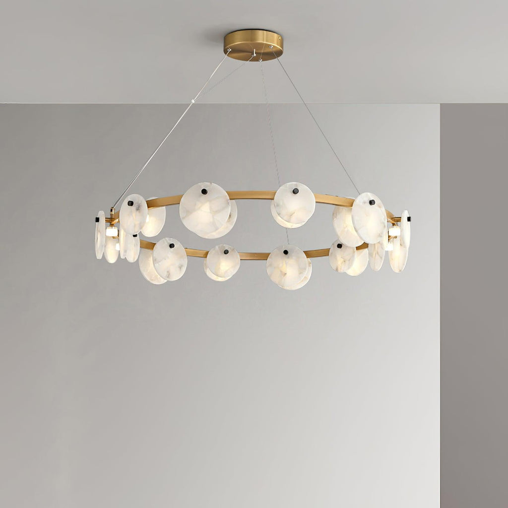 Olveneth Alabaster Chandelier
