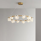 Olveneth Alabaster Chandelier
