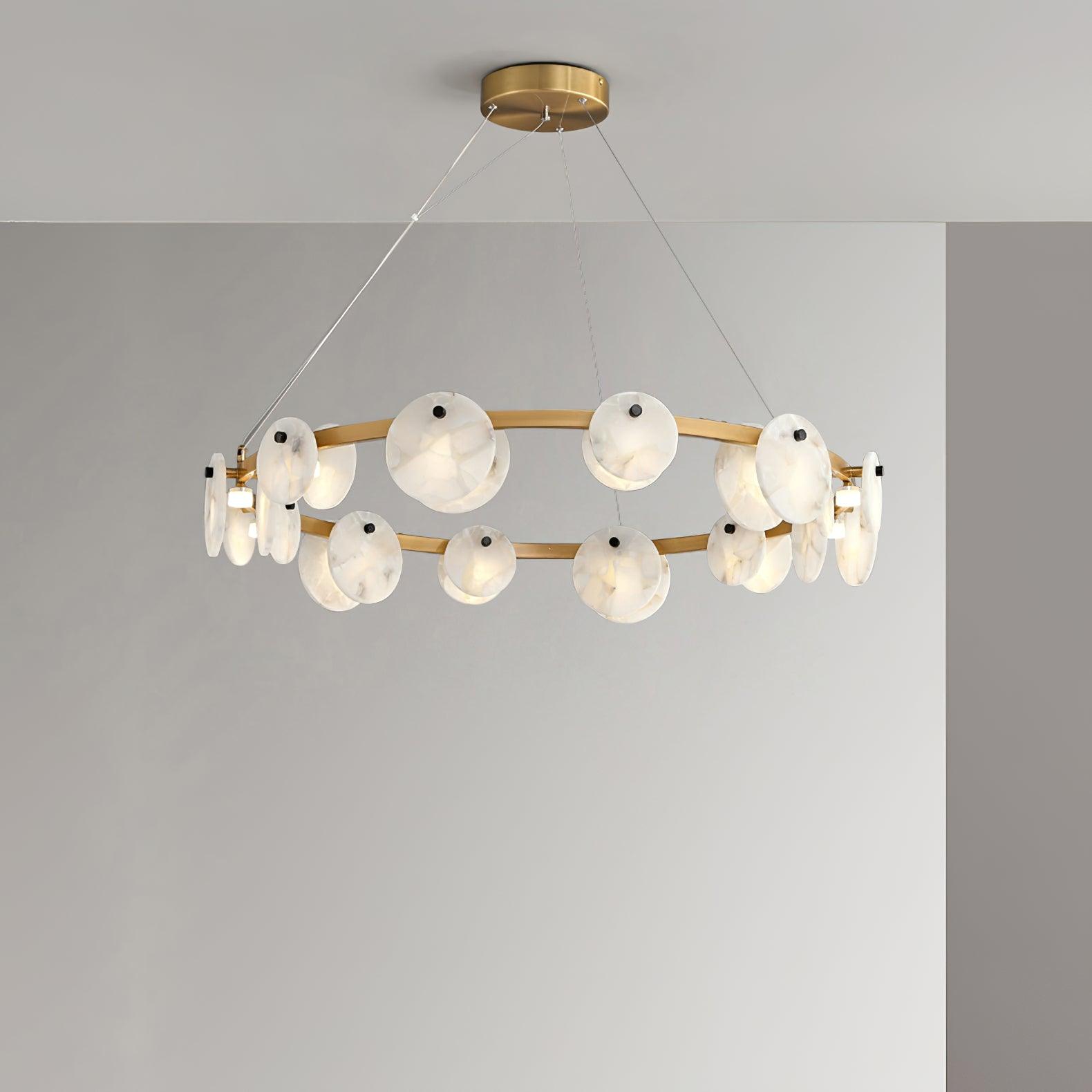 Olveneth Alabaster Chandelier