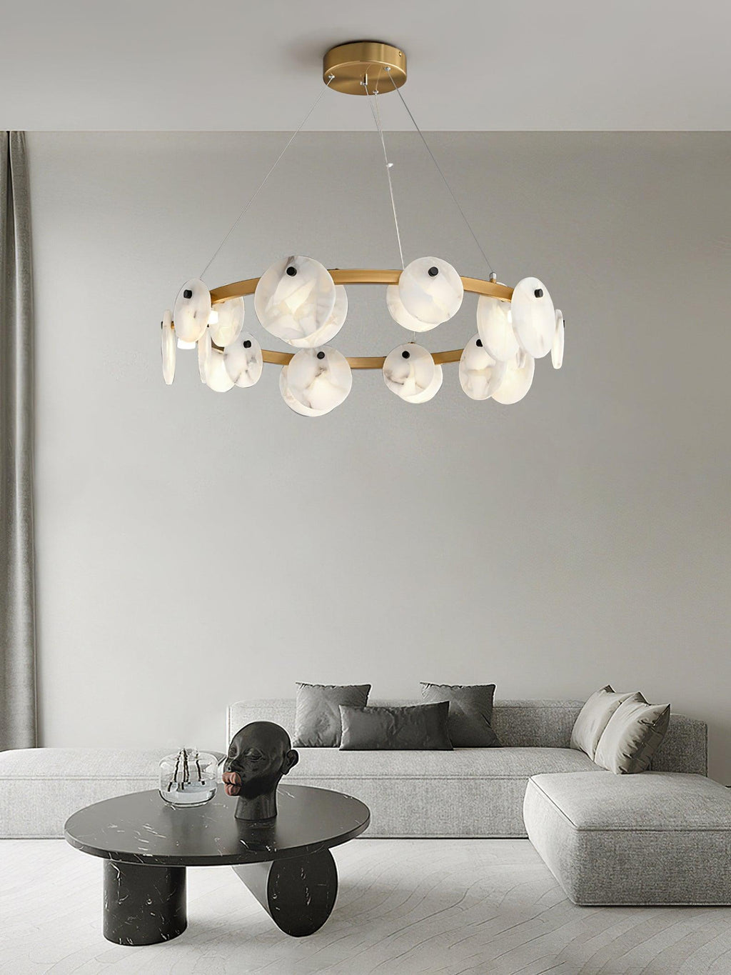 Olveneth Alabaster Chandelier