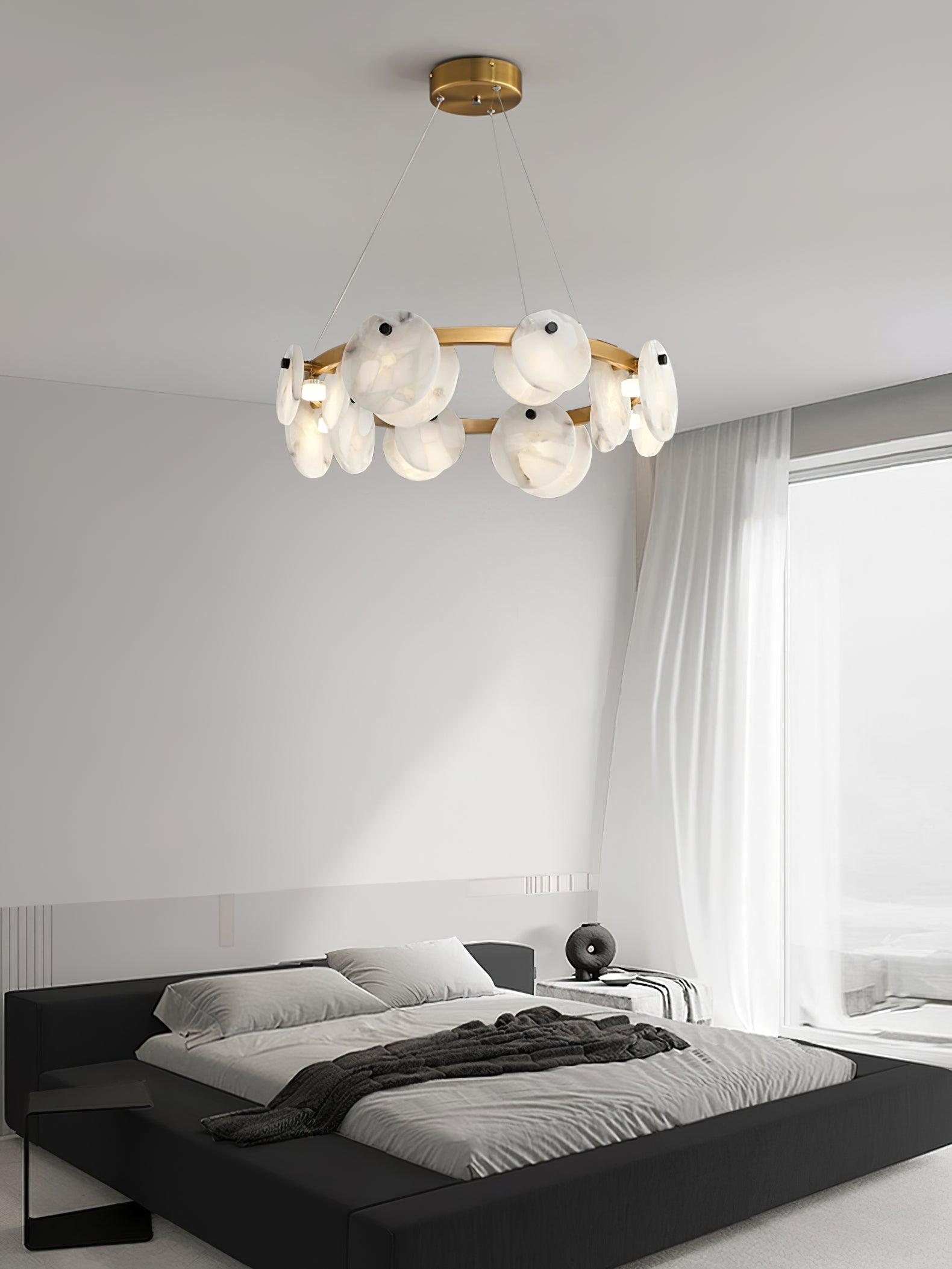 Olveneth Alabaster Chandelier