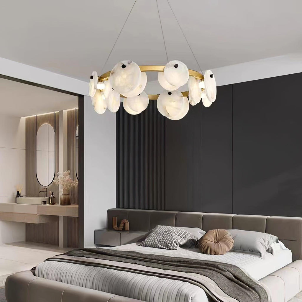 Olveneth Alabaster Chandelier