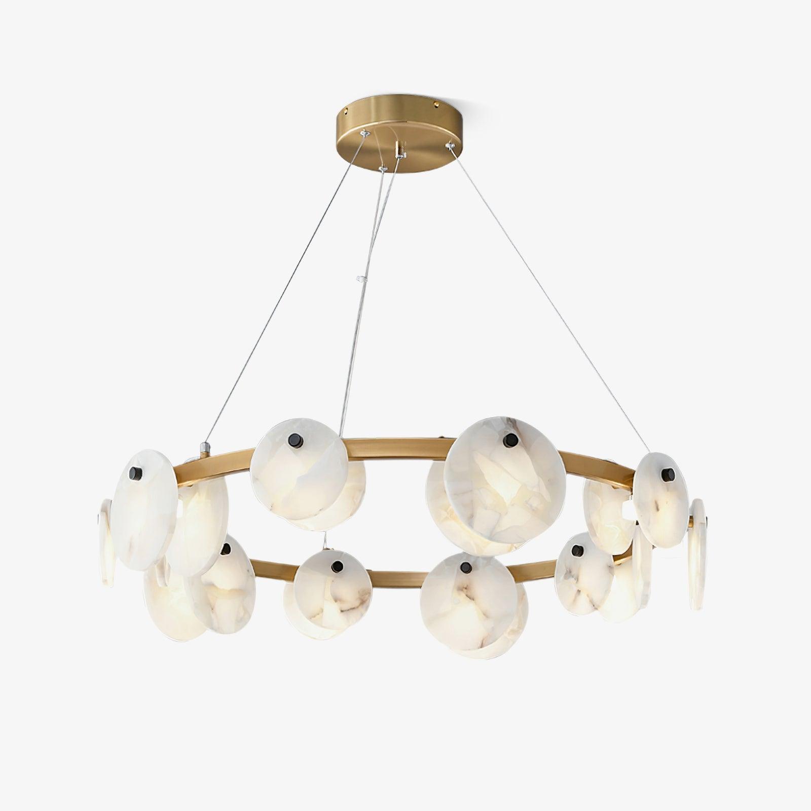 Olveneth Alabaster Chandelier