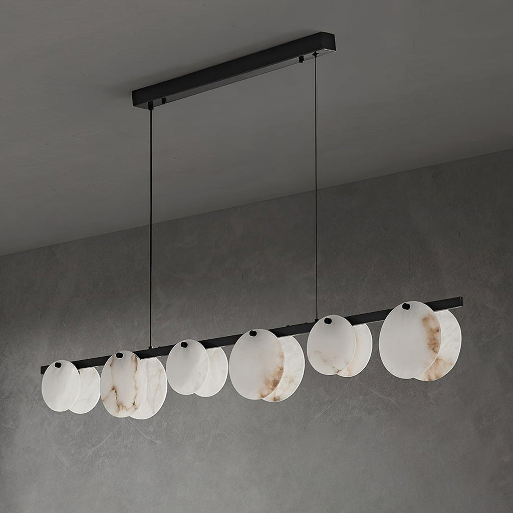 Olirel Linear Alabaster Pendant Light
