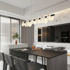 Olirel Linear Alabaster Pendant Light