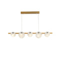 Olirel Linear Alabaster Pendant Light