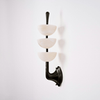Ulmiraris Wall Light Modern in Alabaster - Kingsley Beaumont