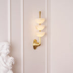 Ulmiraris Wall Light Modern in Alabaster - Kingsley Beaumont