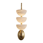 Ulmiraris Wall Light Modern in Alabaster - Kingsley Beaumont