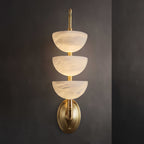 Ulmiraris Wall Light Modern in Alabaster - Kingsley Beaumont