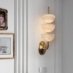 Ulmiraris Wall Light Modern in Alabaster - Kingsley Beaumont