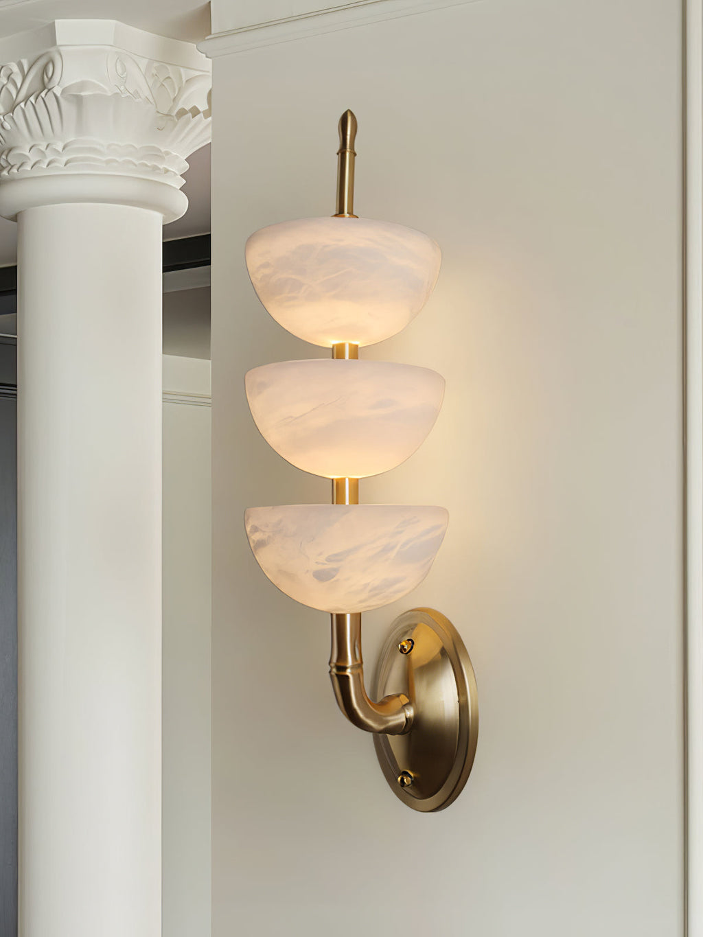 Ulmiraris Alabaster Wall Light