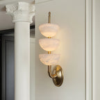 Ulmiraris Wall Light Modern in Alabaster - Kingsley Beaumont