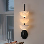 Ulmiraris Wall Light Modern in Alabaster - Kingsley Beaumont