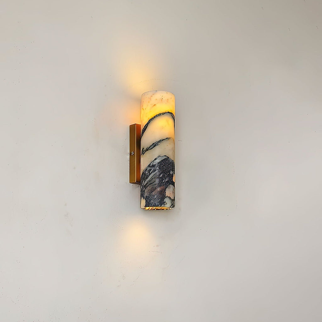 Dyro Marble Cylinder Luxury Wall Lamp