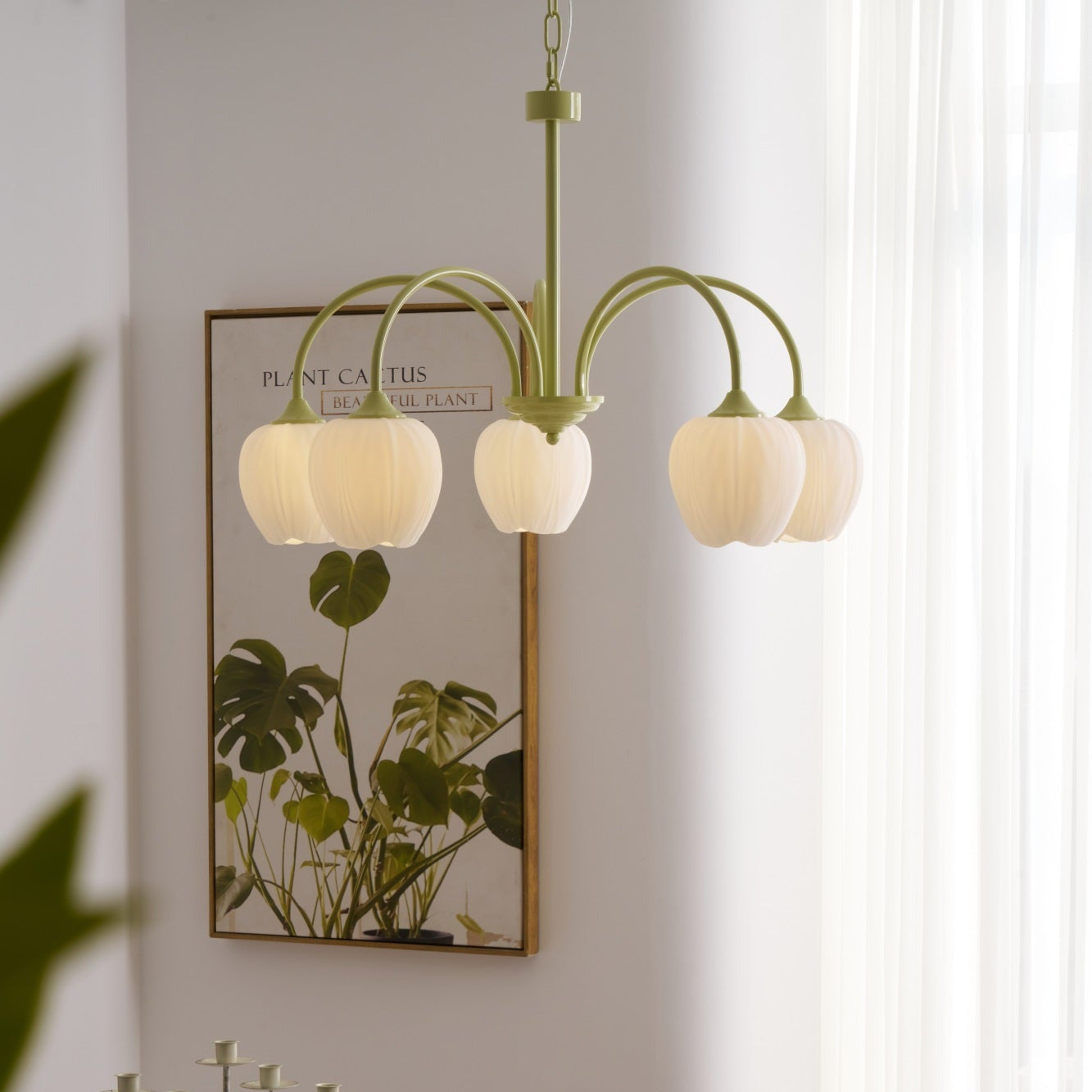 Tulip Fresh Chandeliers Glass