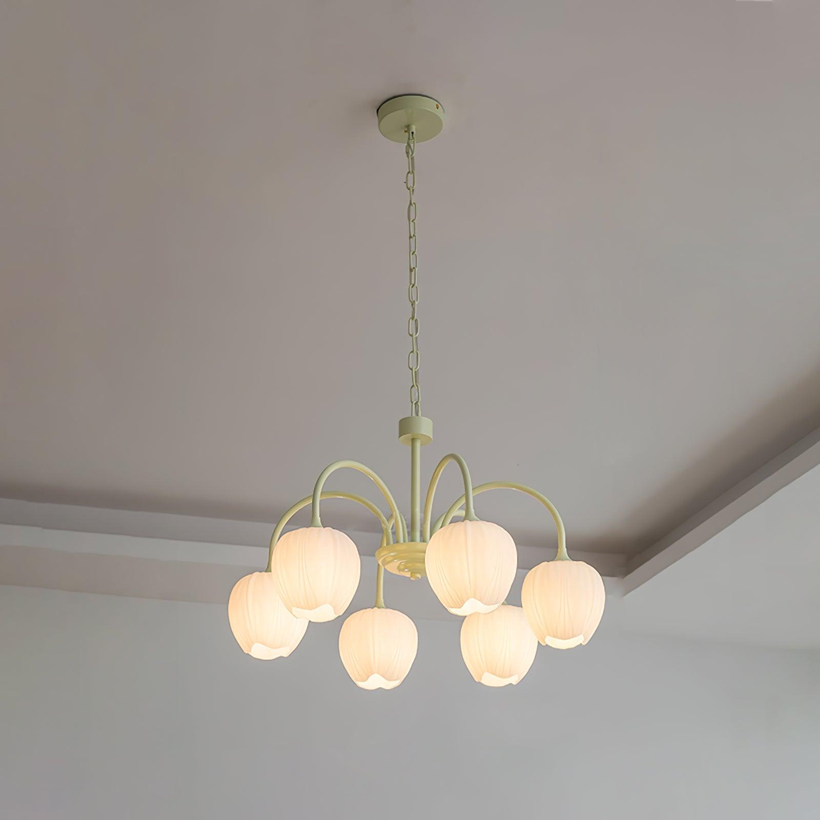 Tulip Fresh Chandeliers Glass