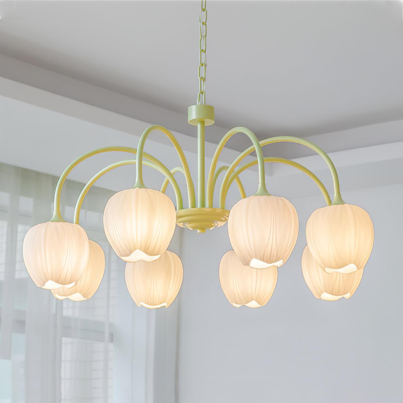 Tulip Fresh Chandeliers Glass