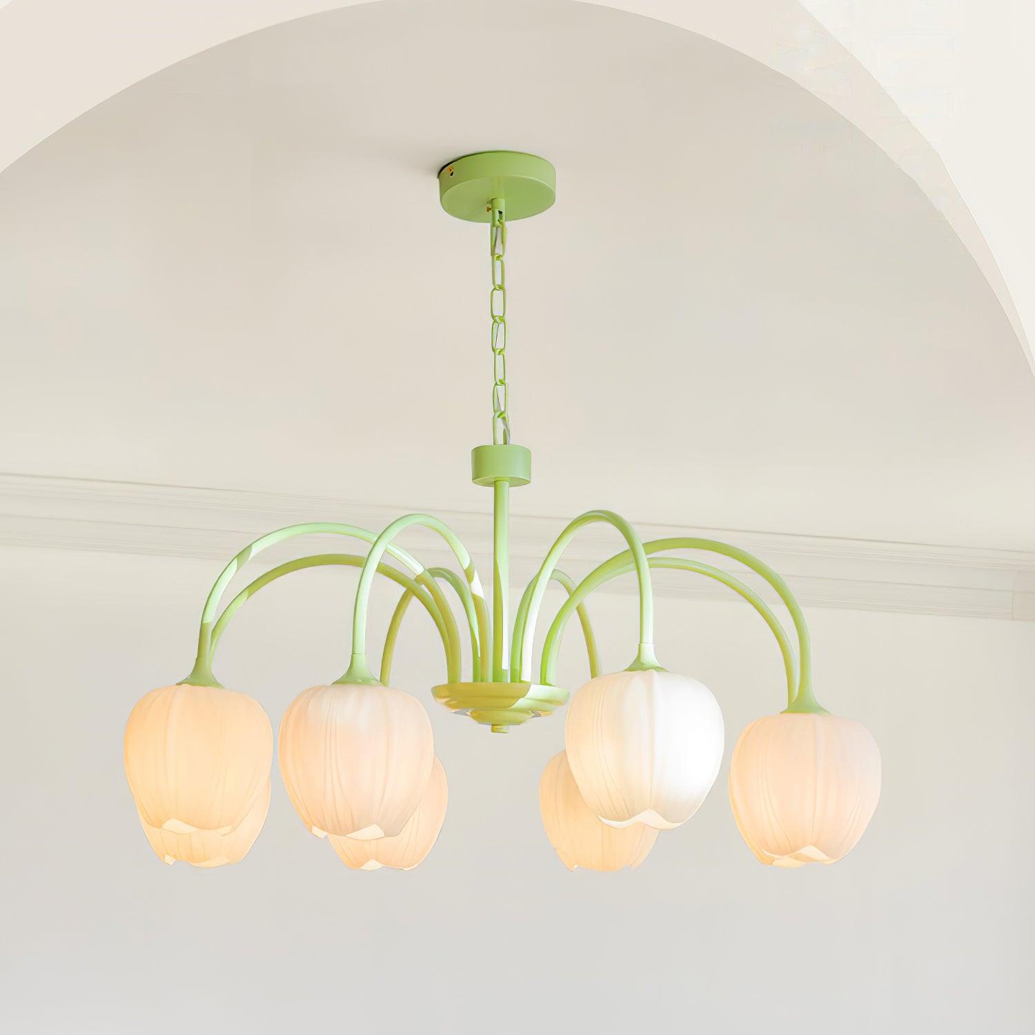 Tulip Fresh Chandeliers Glass