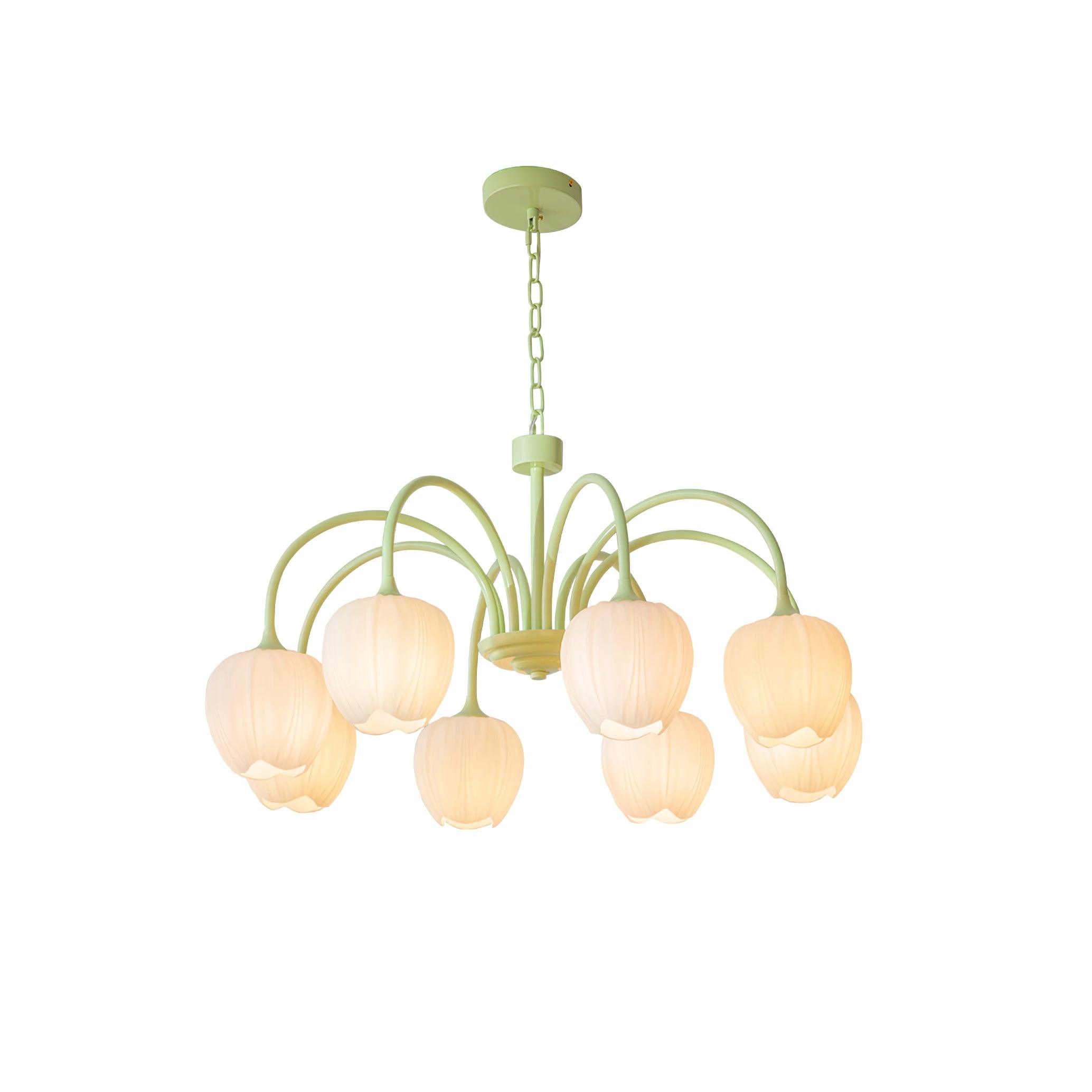 Tulip Fresh Chandeliers Glass