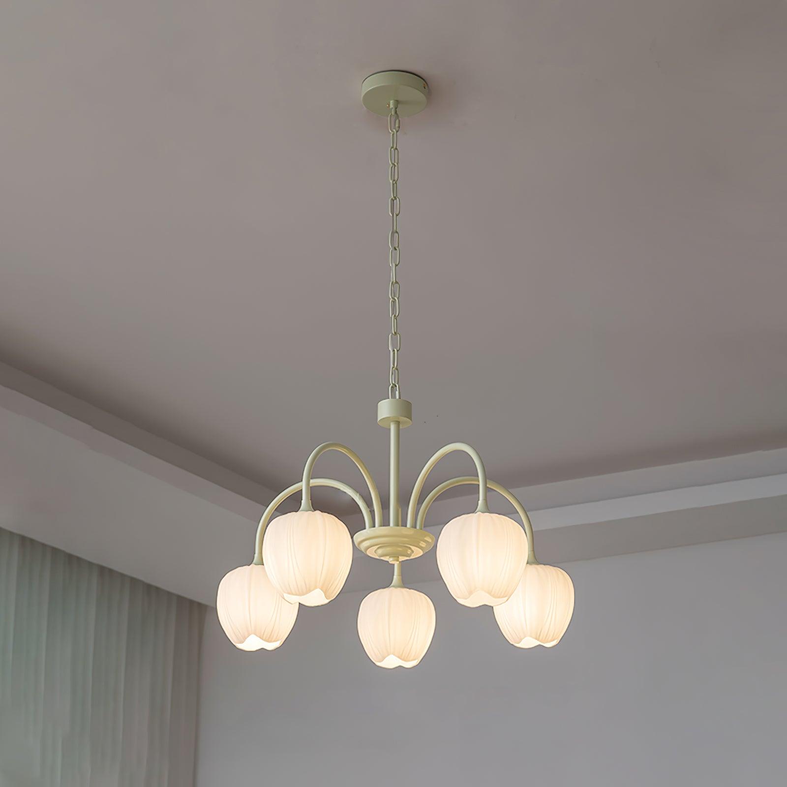 Tulip Fresh Chandeliers Glass
