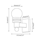 Beam Solid Wood Wall Lamp