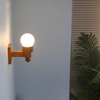 Beam Solid Wood Wall Lamp