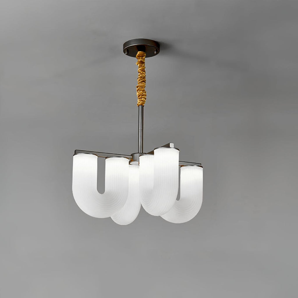 U Shaped Chandelier
