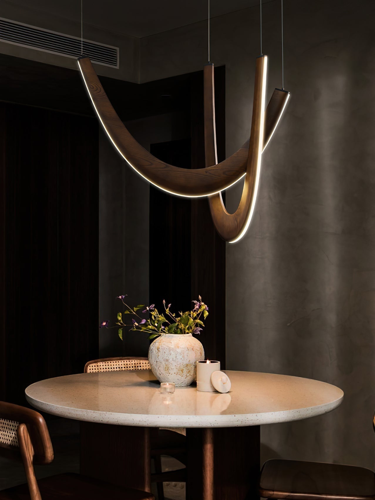 Lumora Wooden Pendant Lamp