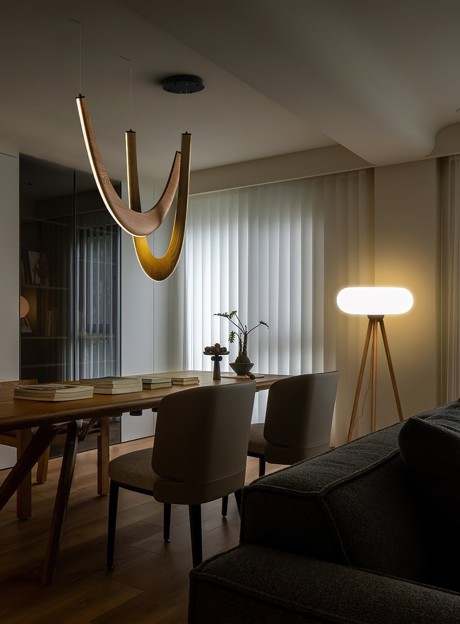 Lumora Wooden Pendant Lamp
