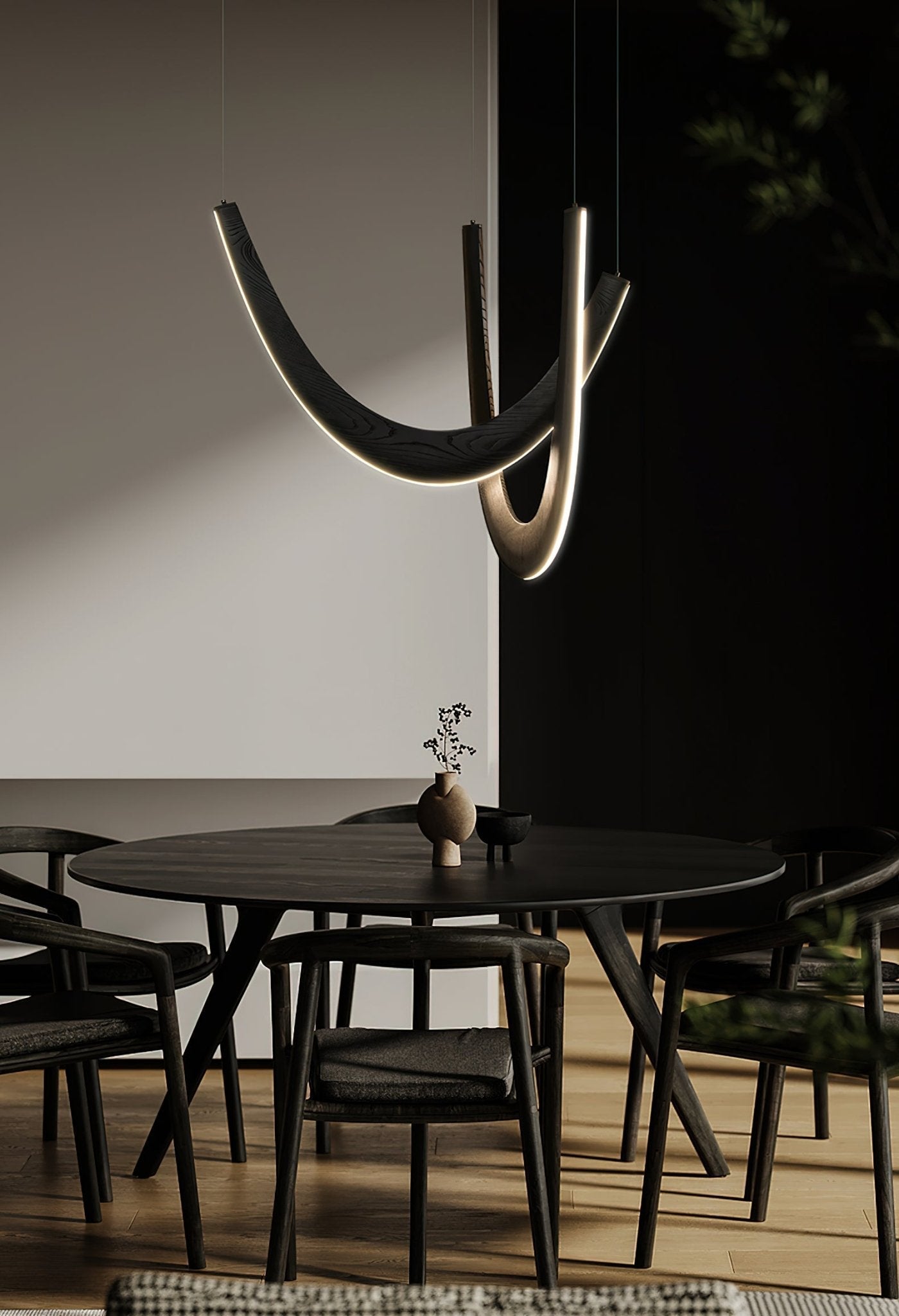 Lumora Wooden Pendant Lamp
