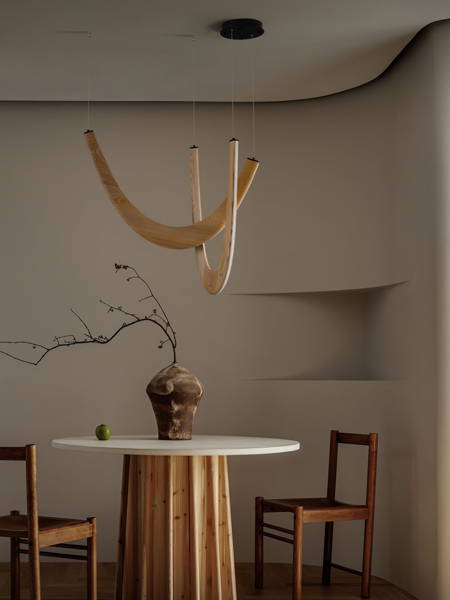 Lumora Wooden Pendant Lamp