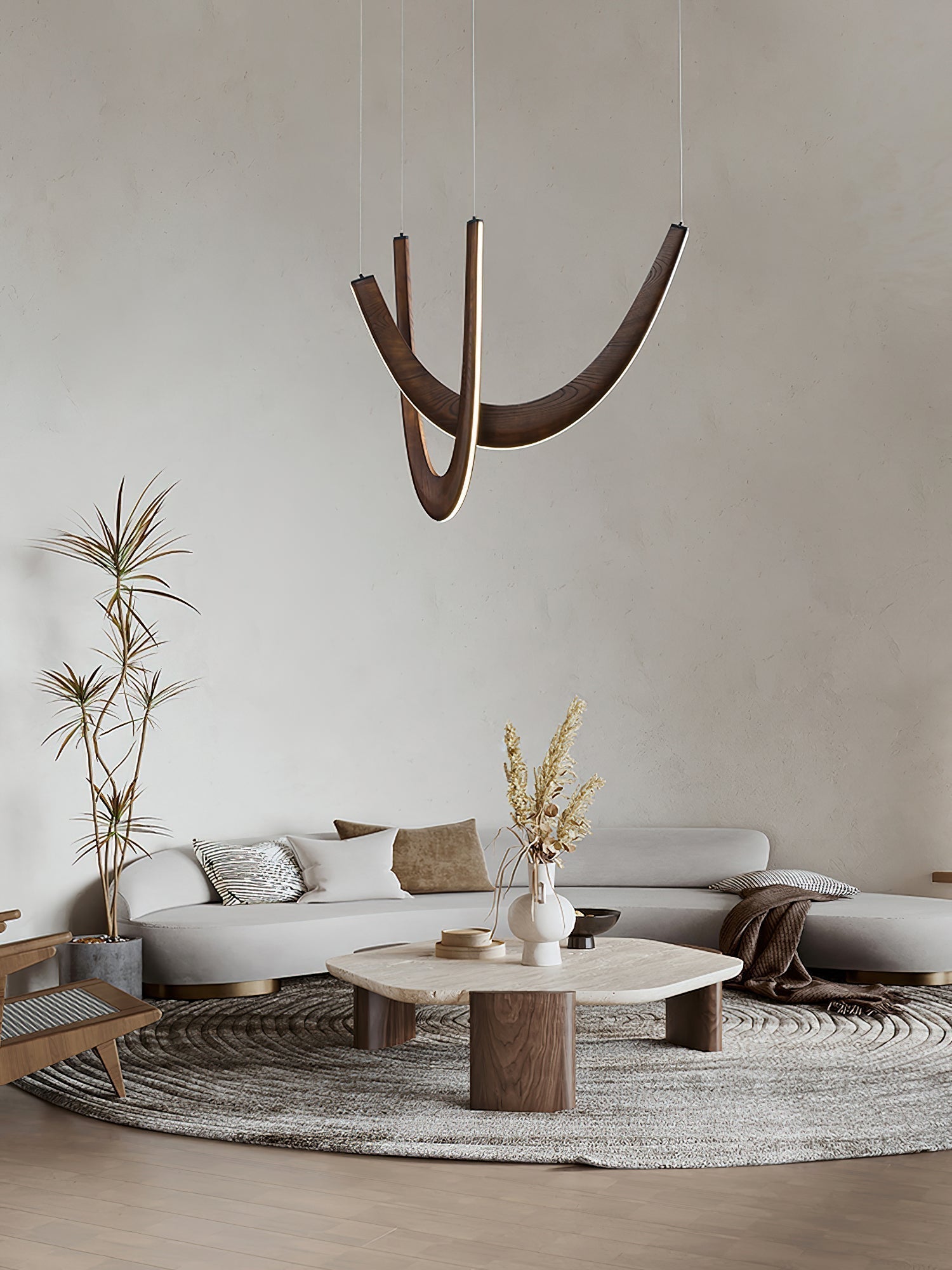 Lumora Wooden Pendant Lamp