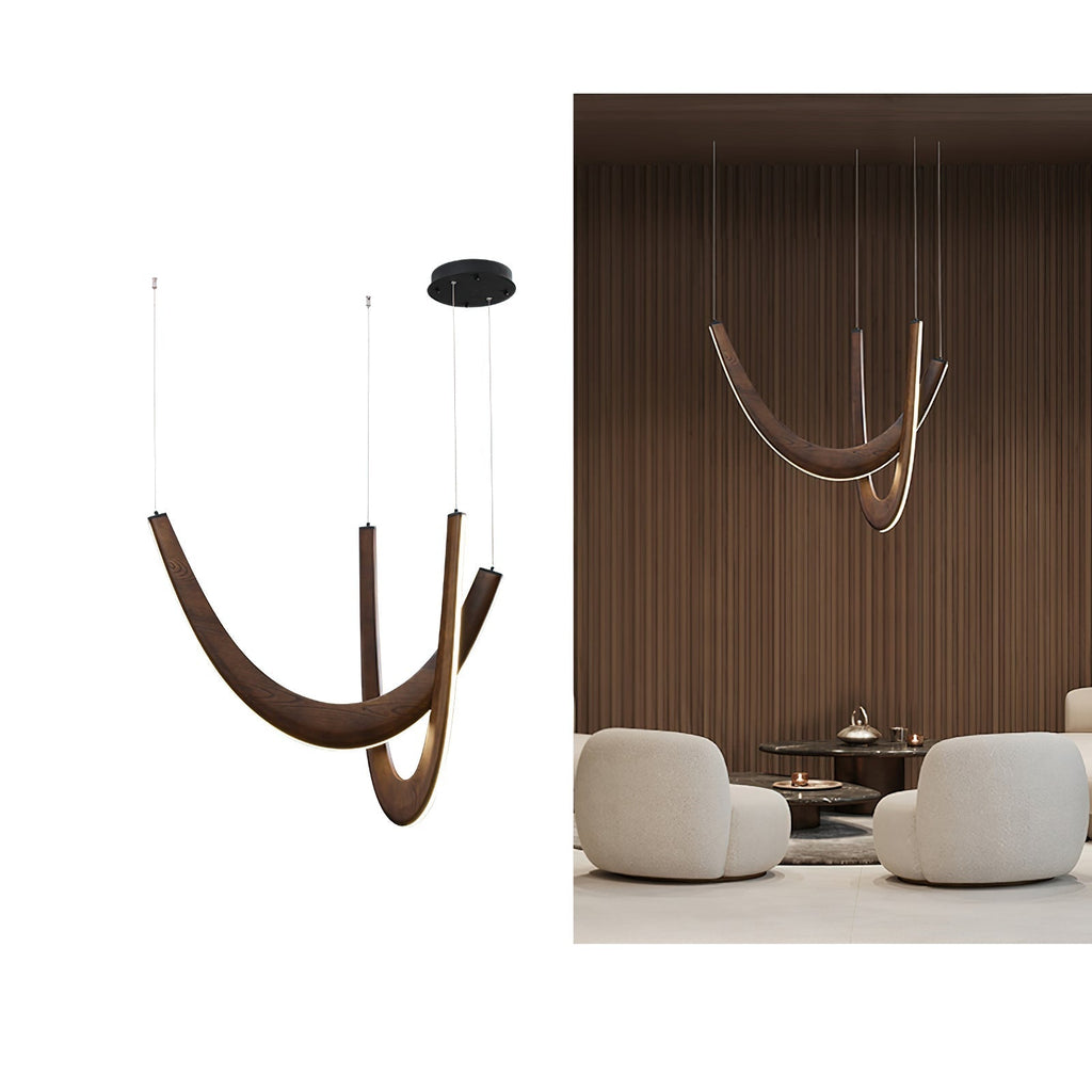 Lumora Wooden Pendant Lamp