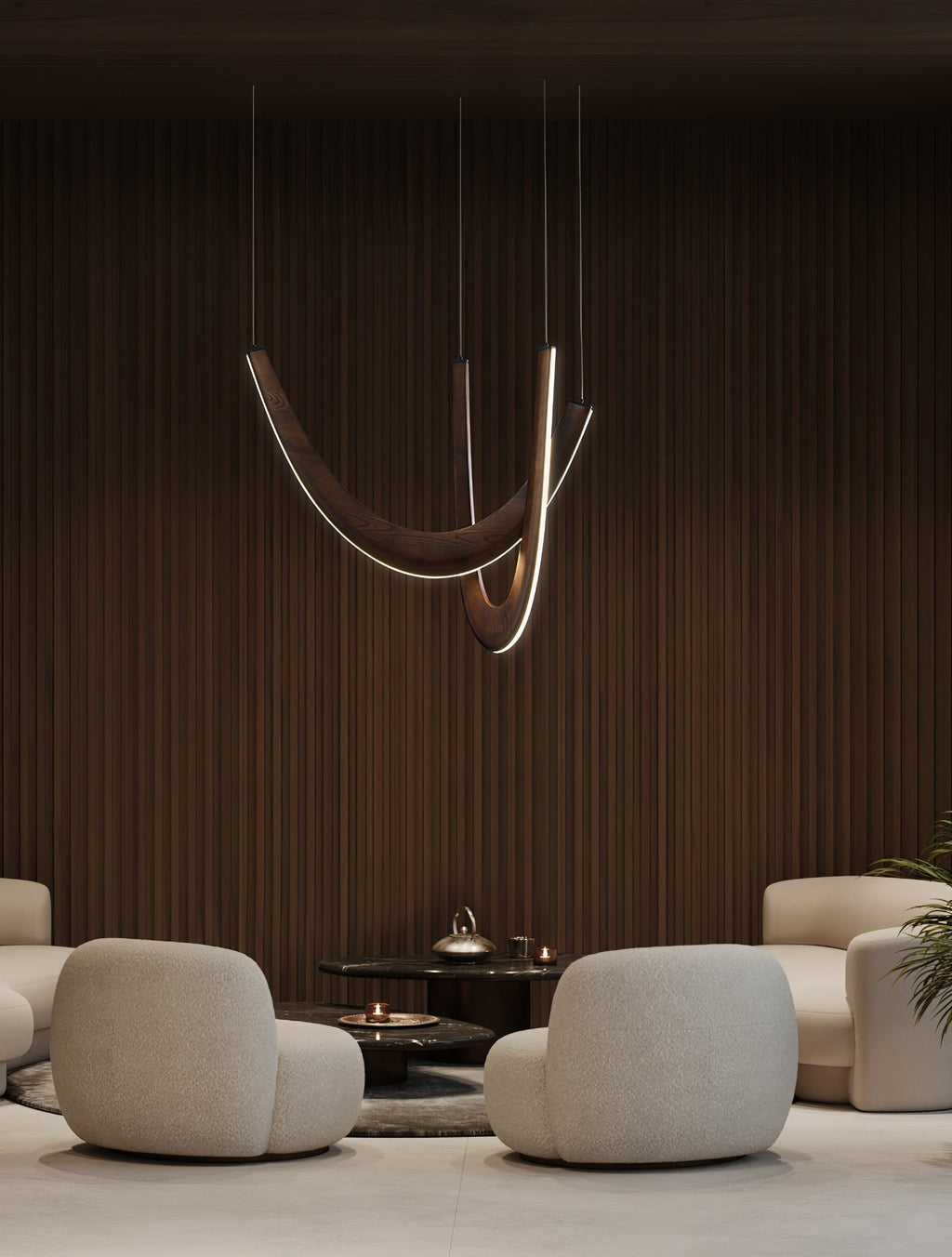Lumora Wooden Pendant Lamp