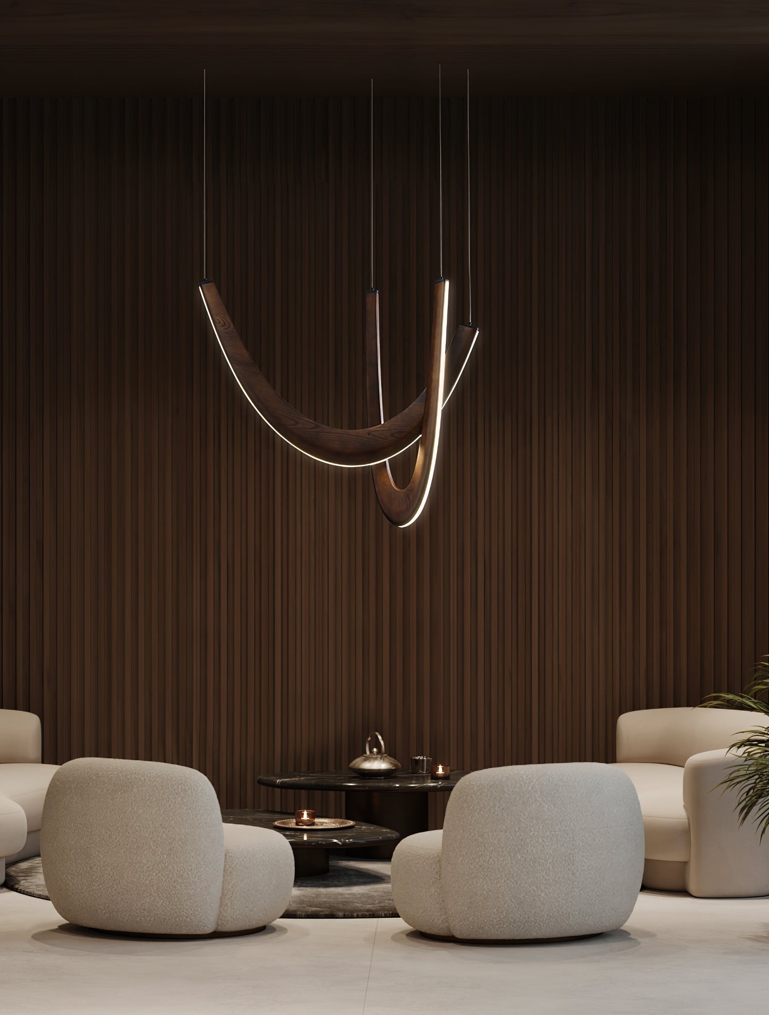 Lumora Wooden Pendant Lamp