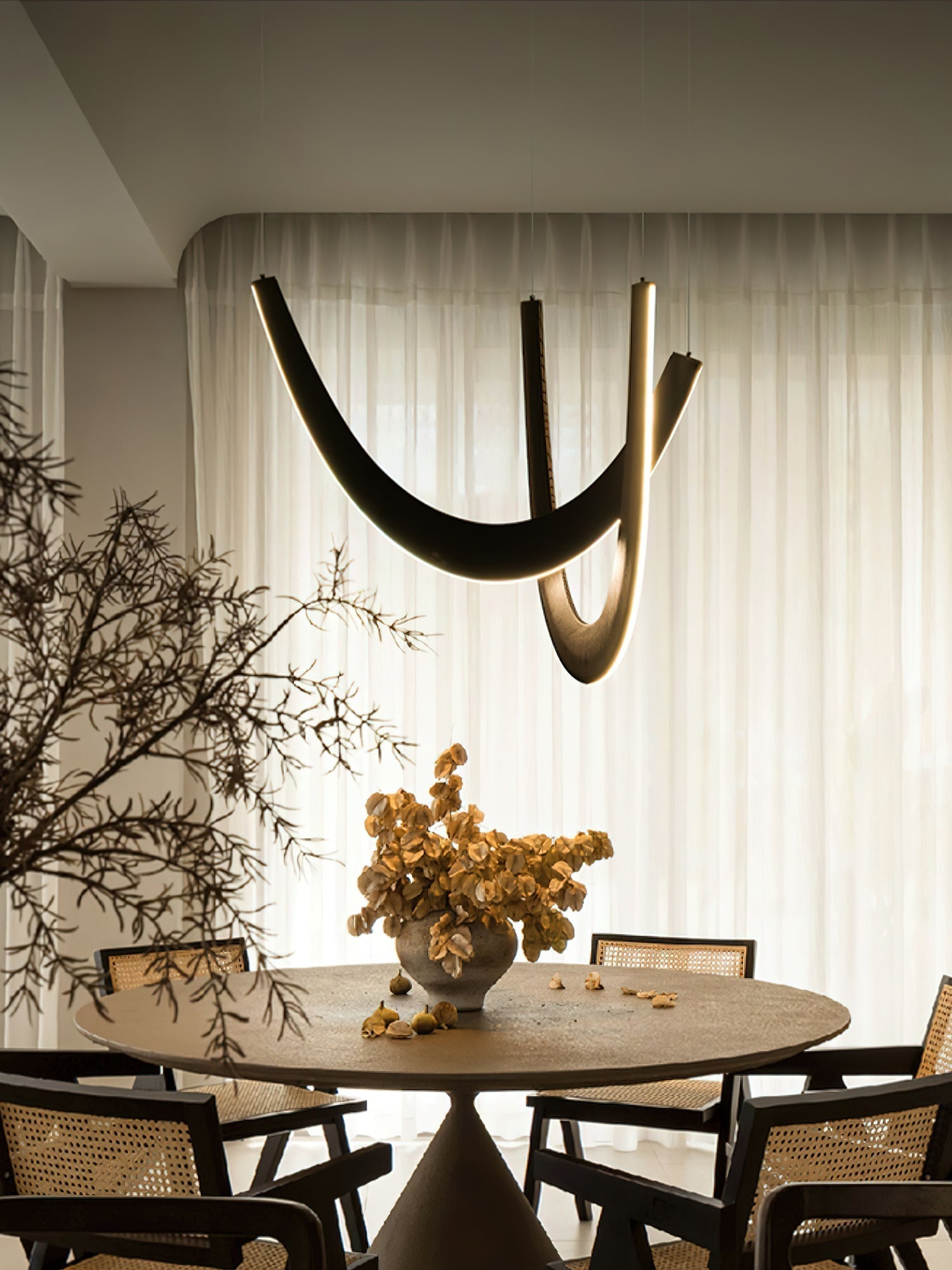 Lumora Wooden Pendant Lamp