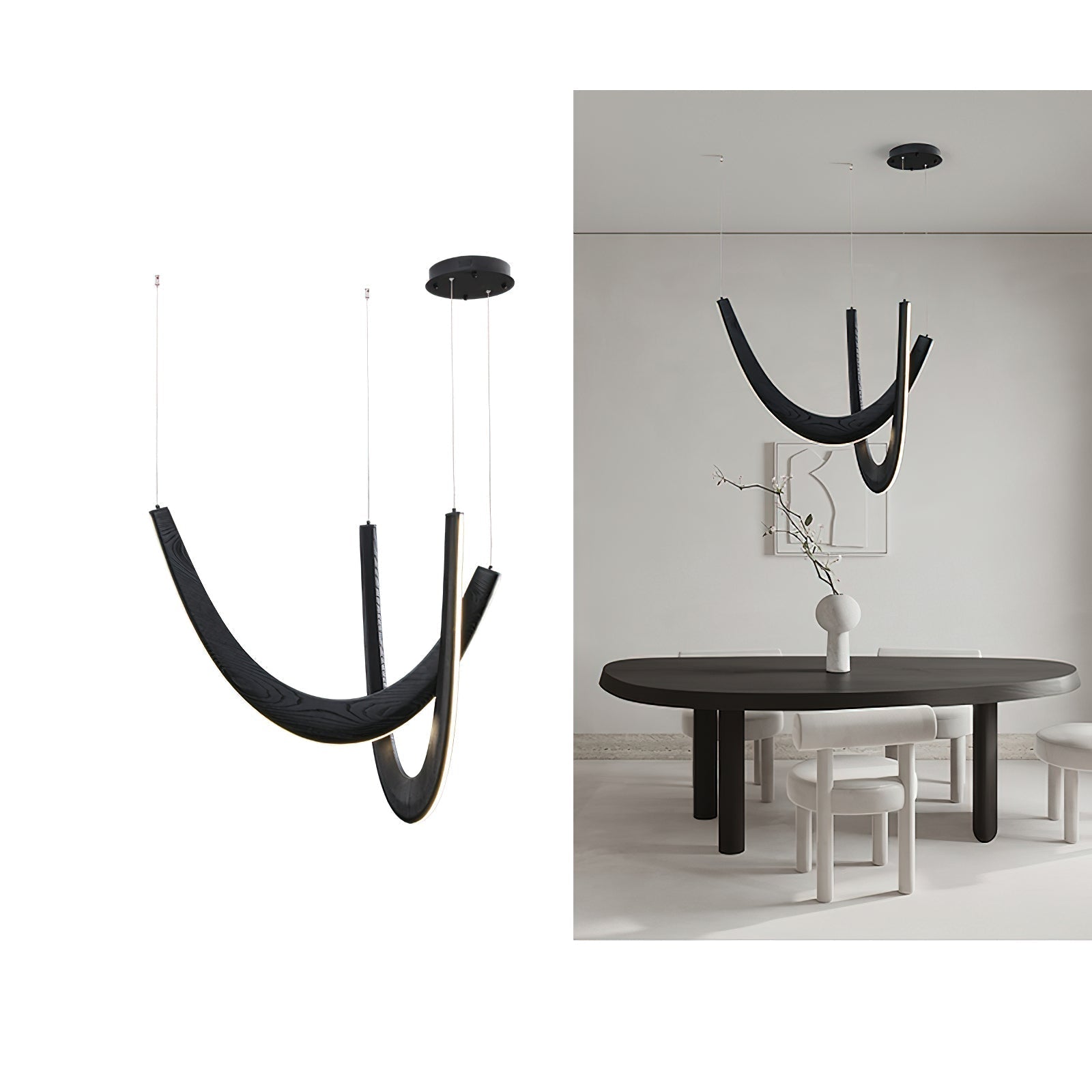 Lumora Wooden Pendant Lamp