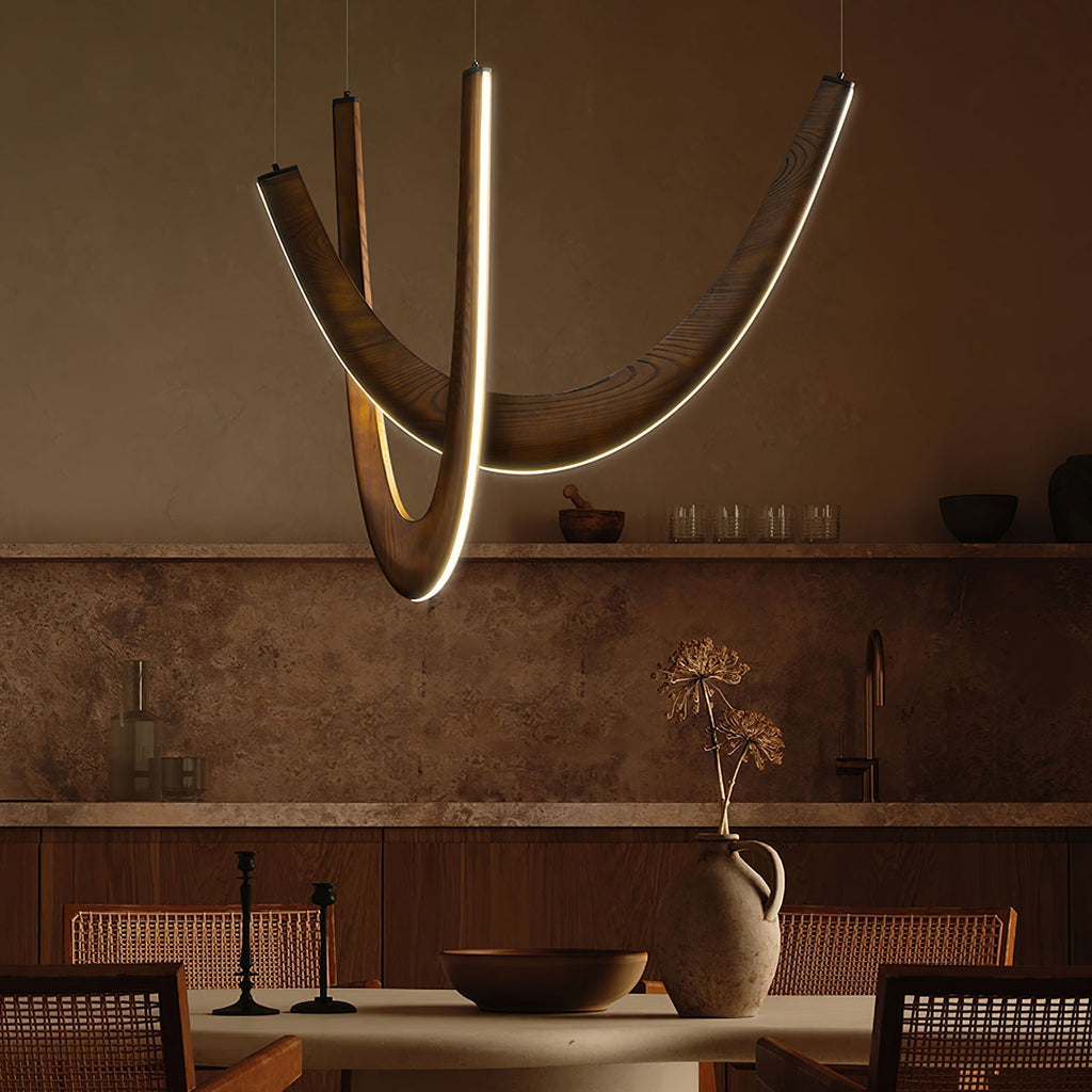 Lumora Wooden Pendant Lamp