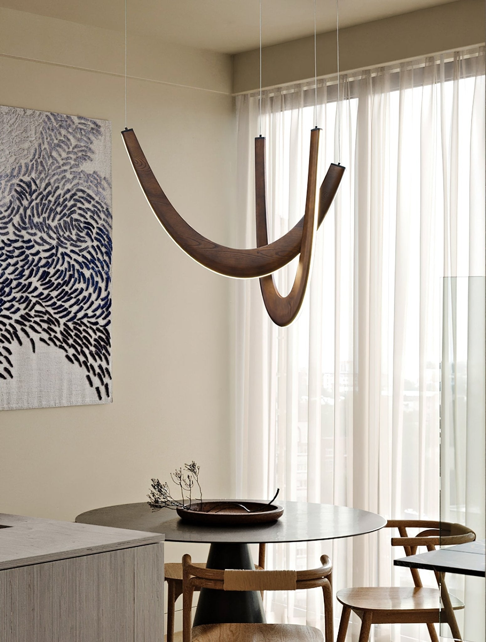 Lumora Wooden Pendant Lamp