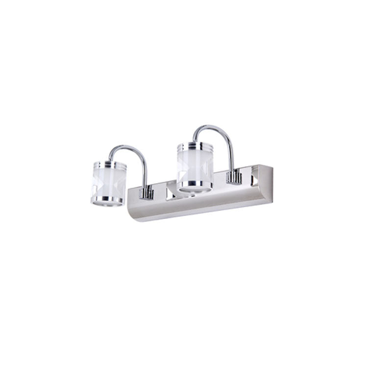 Arisha Modern Lantern Metal/ Wall Lamp, Silver