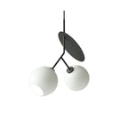 Valentina Cherry Pendant Light, Metal & Glass, 3 Color