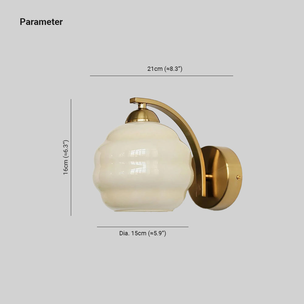 Nino Vintage Lantern Wall Lamp