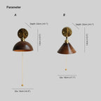 Eira Vintage Pull Chain Switch Wall Lamp
